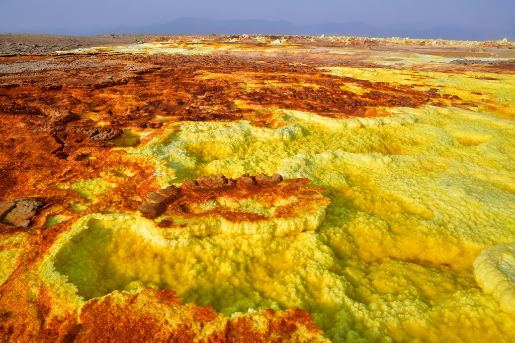 Dallol, Sulphur Springs